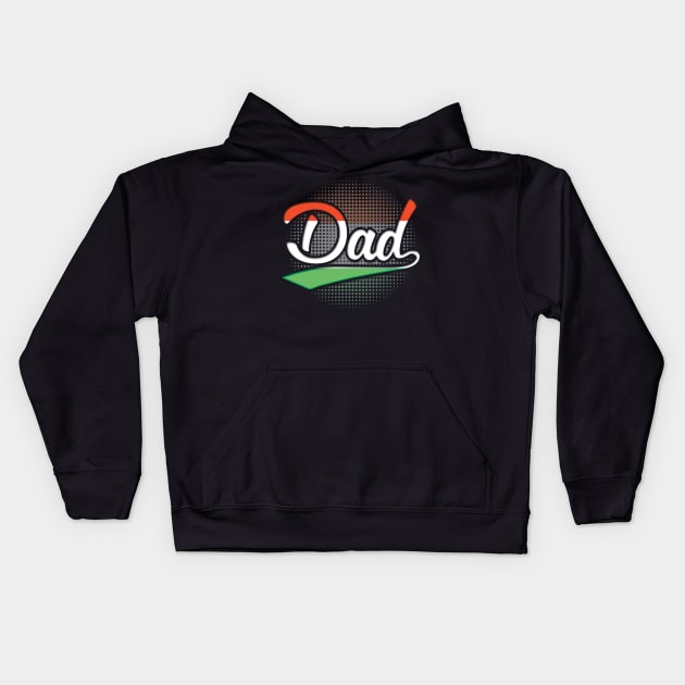 Hungarian Dad - Gift for Hungarian From Hungary Kids Hoodie by Country Flags